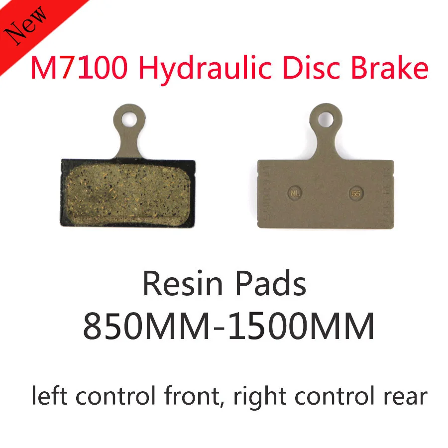 7100 Resin 850-1500 SHIMANO DEORE SLX M7100 M7000 тормоз горных велосипедов гидравлические дисковые тормоза BR BL M7000 передние и задние 800/850MM-1500/1600 мм - Цвет: 7100 Resin 850-1500