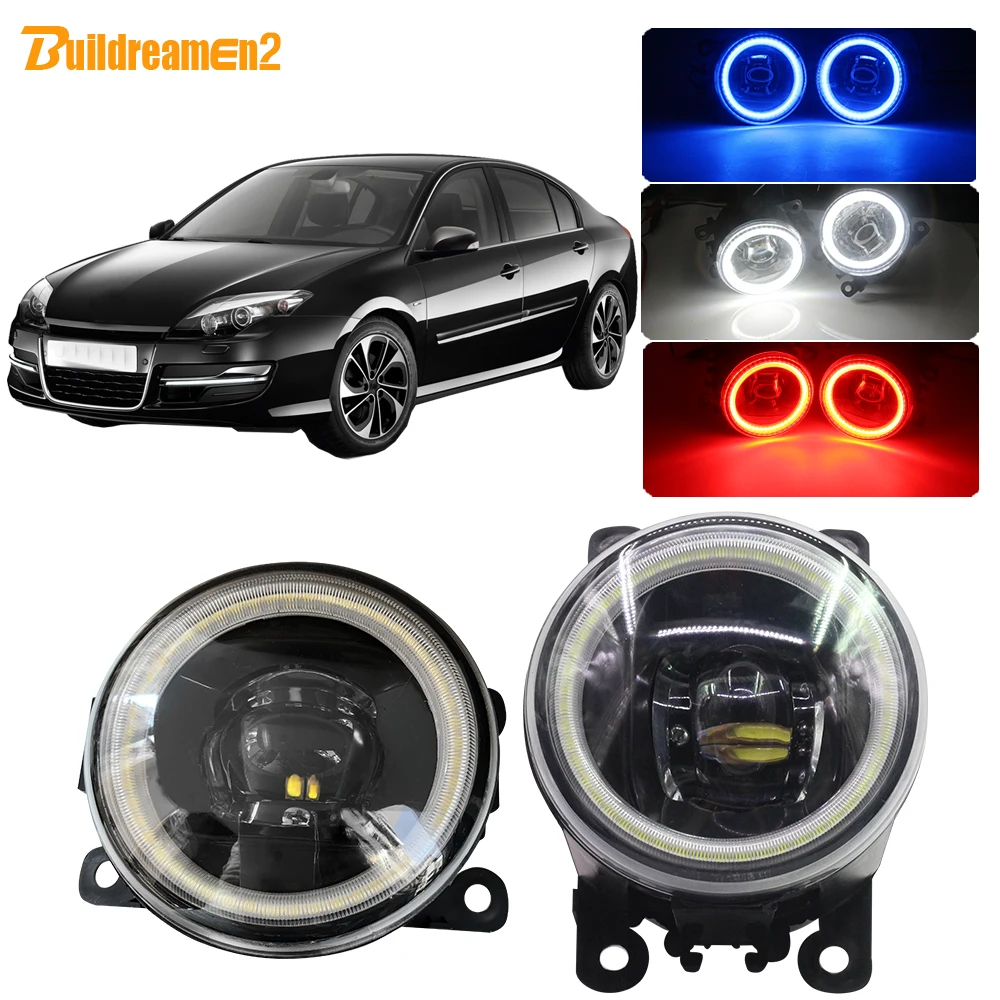 Buildreamen2 для Renault Laguna 3/III Grandtour 2007 2012 автомобиля H11 светодиодный туман светильник