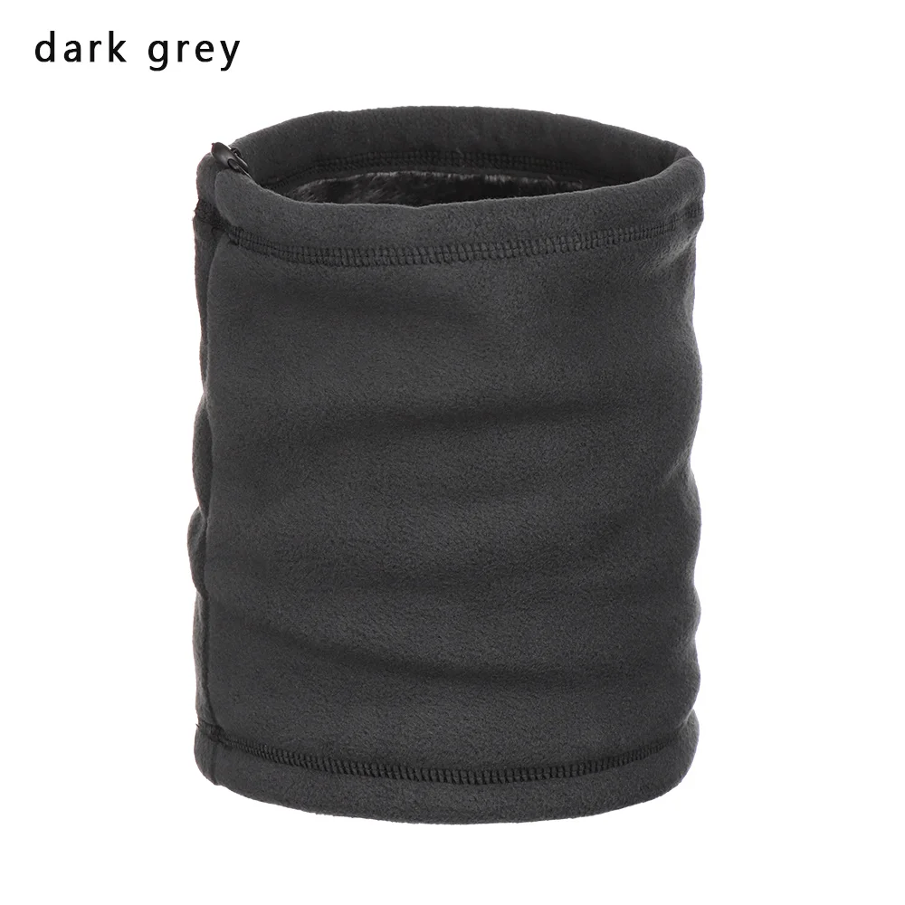 New dark grey 1 шт., 3 в 1, шапки унисекс, лыжный снуд, шарф для женщин и мужчин, теплый флисовый шарф, снуд для шеи, теплая маска для лица, зима, весна - Цвет: New dark grey