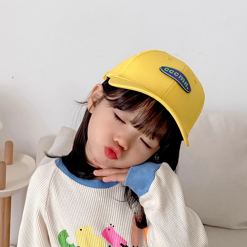 

Cute Baby Boy Cap Embroidery Baby Baseball Cap Spring Summer Children Cotton Sun Hat Toddler Girl Outdoor Visor Hats