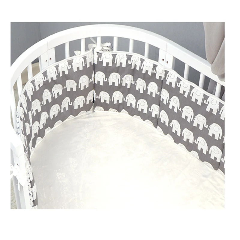 1 шт./комплект из 4 предметов для малышей детская кроватка бампер вокруг