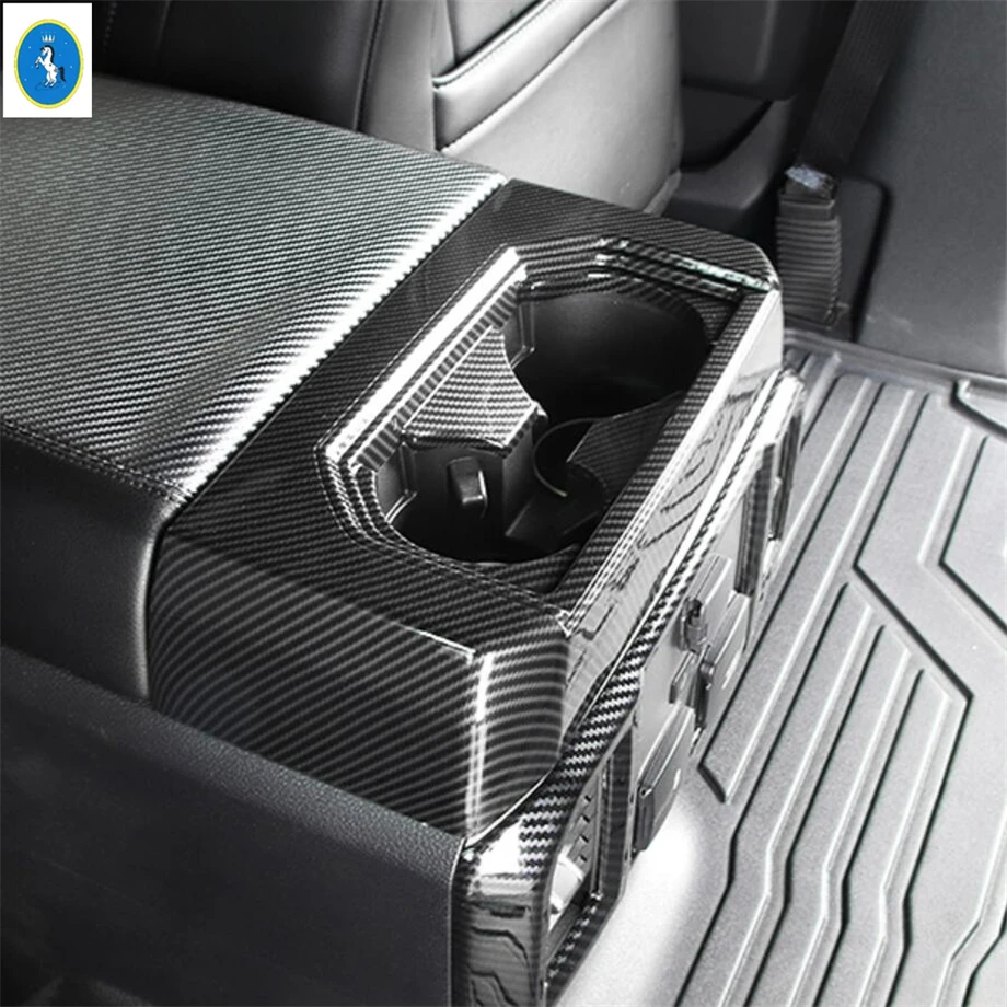 

Armrest Lift Button / Head Lamps / Air AC / Gear Box / Dashboard Cover Trim Carbon Fiber ABS For Ford F-150 / Raptor 2015 - 2020
