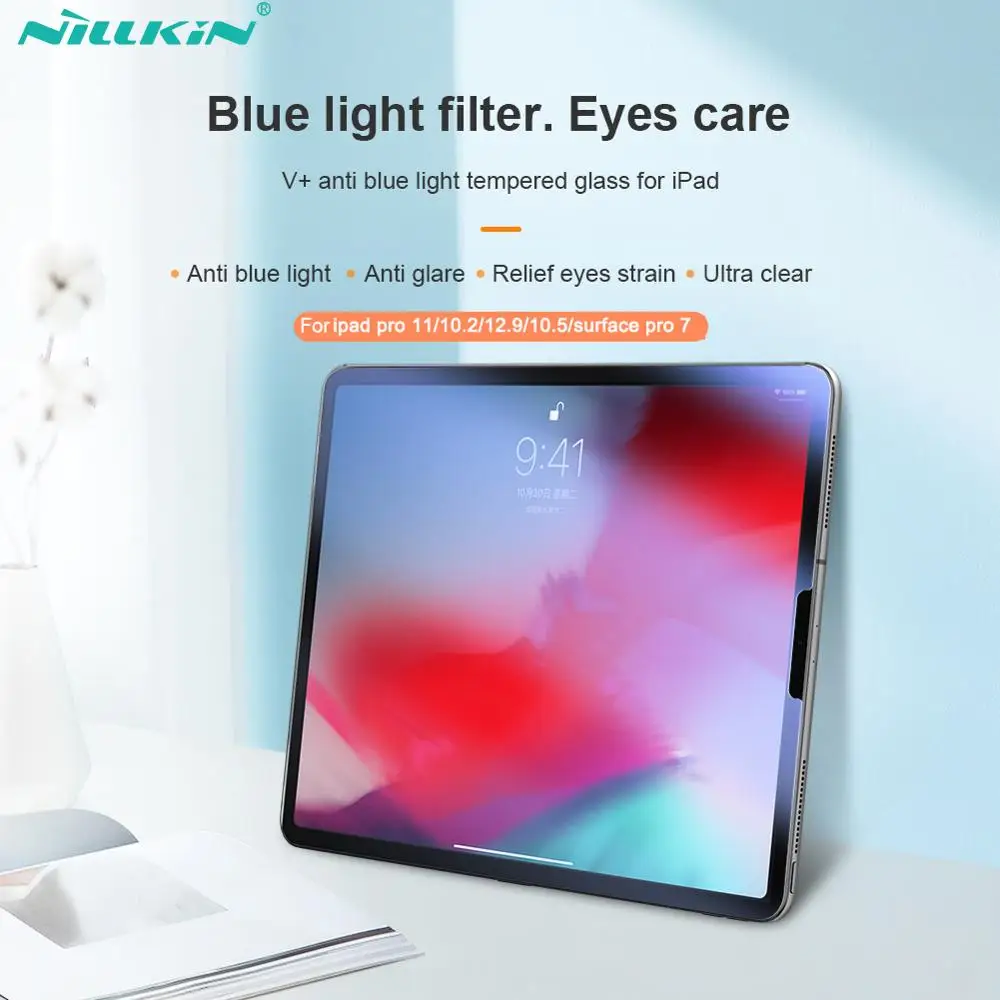 Защитная пленка NILLKIN для iPad Pro 11/10 2/Pro 12 9/Pro 10 5 в + антибликовый синий светильник