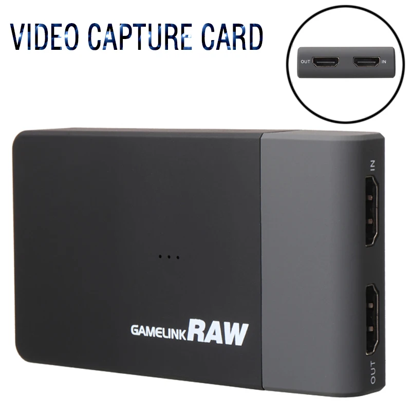

High Quality 4K 1080P HD Video Capture Live Card Record HDMI-compatible to USB 3.0 Game Captures Device For Windows/Mac/Android