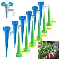 auto drip irrigation self watering system dripper spikes kits garden household plant flower automatic water device bottle tools