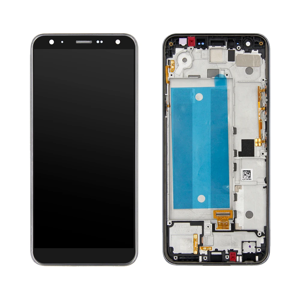 Экран 5 7 дюйма для LG K40 ЖК дисплей с дигитайзером в сборе рамкой замены K12 Plus LMX420EMW X4