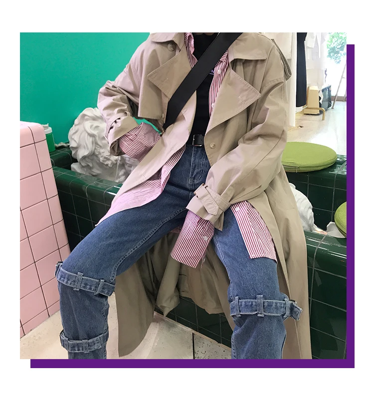 Harajuku, Женские винтажные джинсы, модные, повседневные, высокая талия, уличные, классные, с пряжкой, джинсовые штаны, женские брюки
