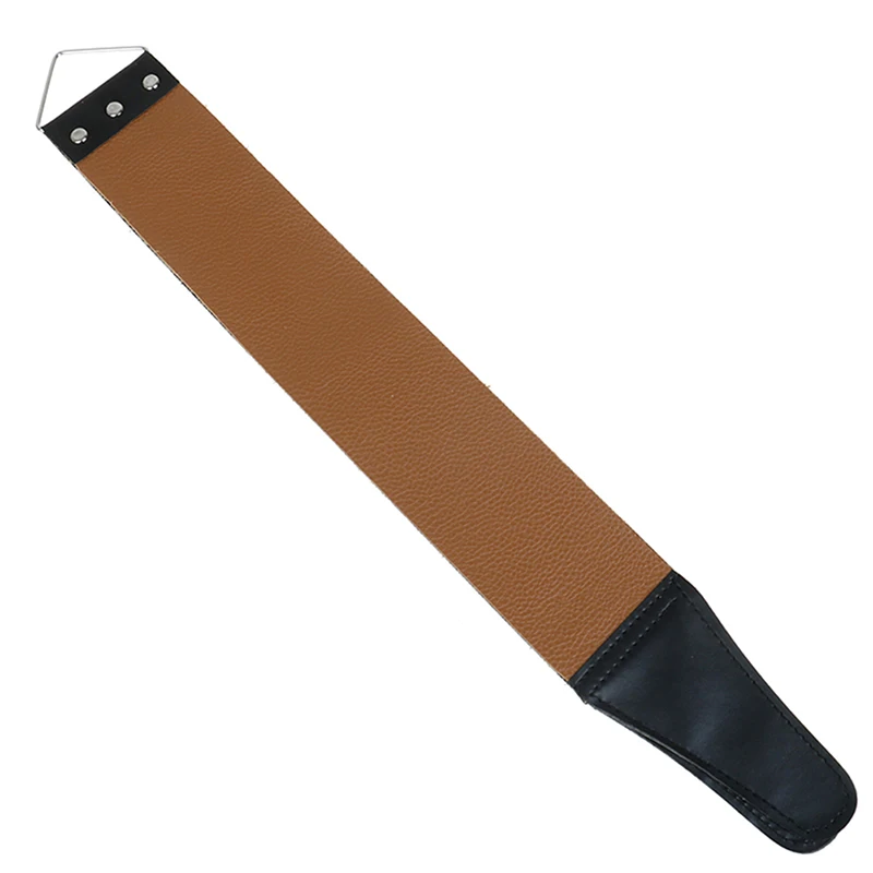 

Men Shaving Leather Canvas Strap Barber Straight Razor Cutter Barber Shaving Straps Double Layer Sharpening Strop Belt