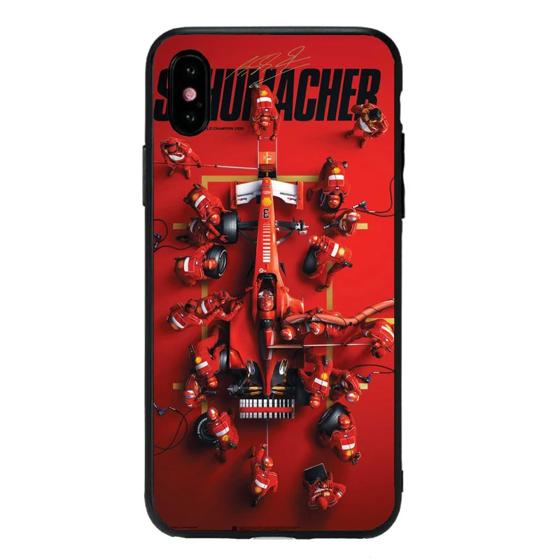 Силиконовый мягкий черный чехол для телефона Formula 1 Racing F1 для iPhone X XS MAX 6 6s 7 7plus 8 8Plus 5 5S SE XR 10 11 11Pro MAX - Цвет: TPU