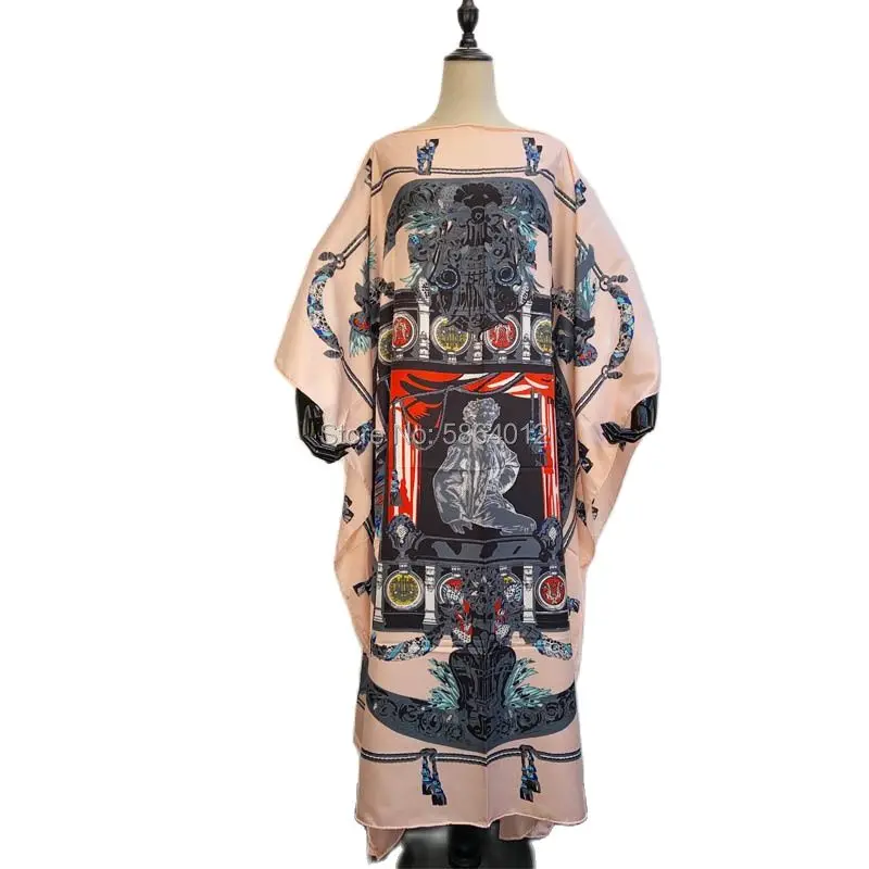 Женское богемное Платье макси с цветочным принтом летнее Повседневное платье