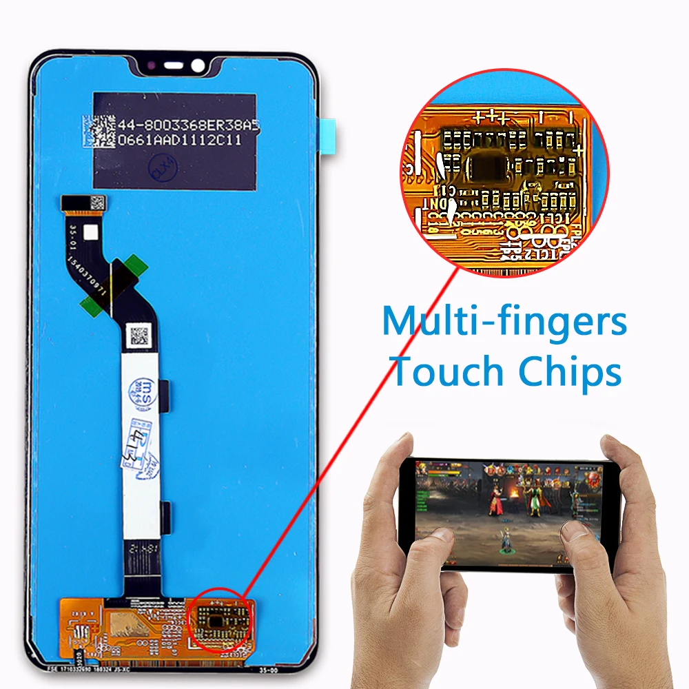 Vancca 6 26 дюймовый ЖК дисплей для Xiaomi MI 8 Lite 1080*2280 кодирующий преобразователь