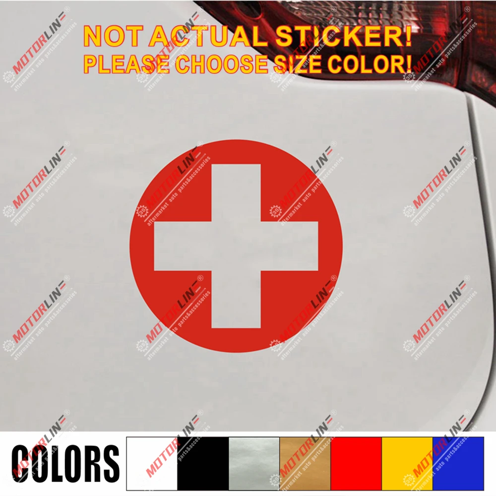 Швейцарская круглая наклейка Air Force автомобильная виниловая модель bkgrd die