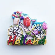 

Amsterdam Netherlands Fridge Magnet Souvenirs 3d Resin Holland Refrigerator Sticker Decor Folk Culture Craft Gifts Ideas