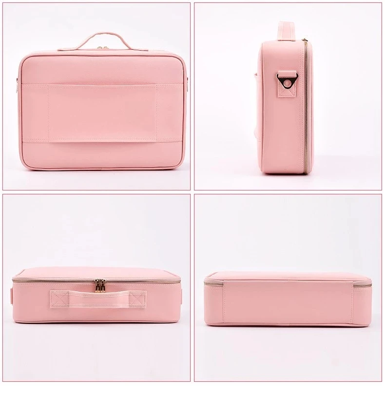 Женская полиуретановая косметичка органайзер для инструментов