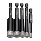 Алмазные сверла для отверстий, 68101214 мм, для гранита, мрамора, керамической плитки, стекла