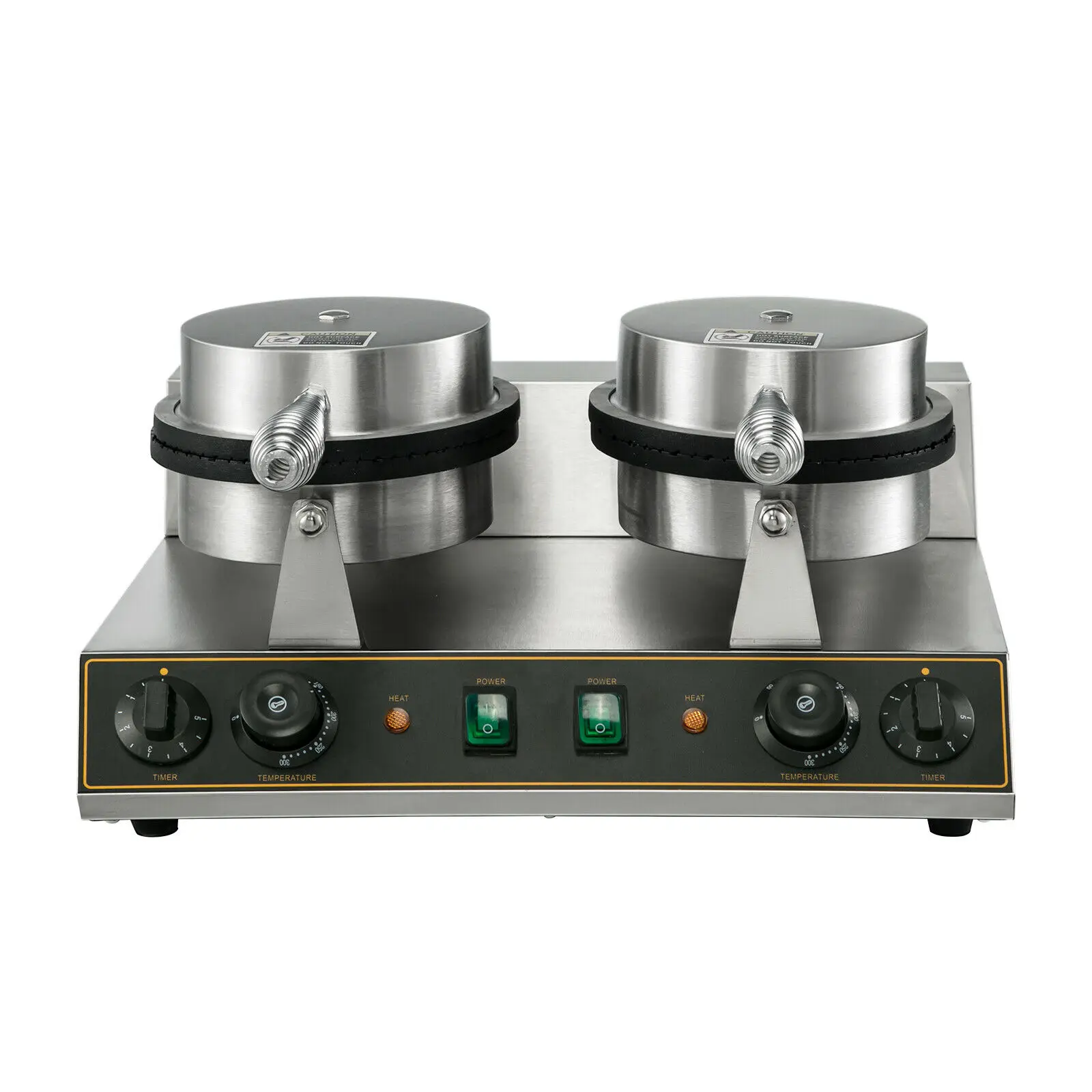 Электрическая круглая машина для приготовления вафель в бельгийском стиле с