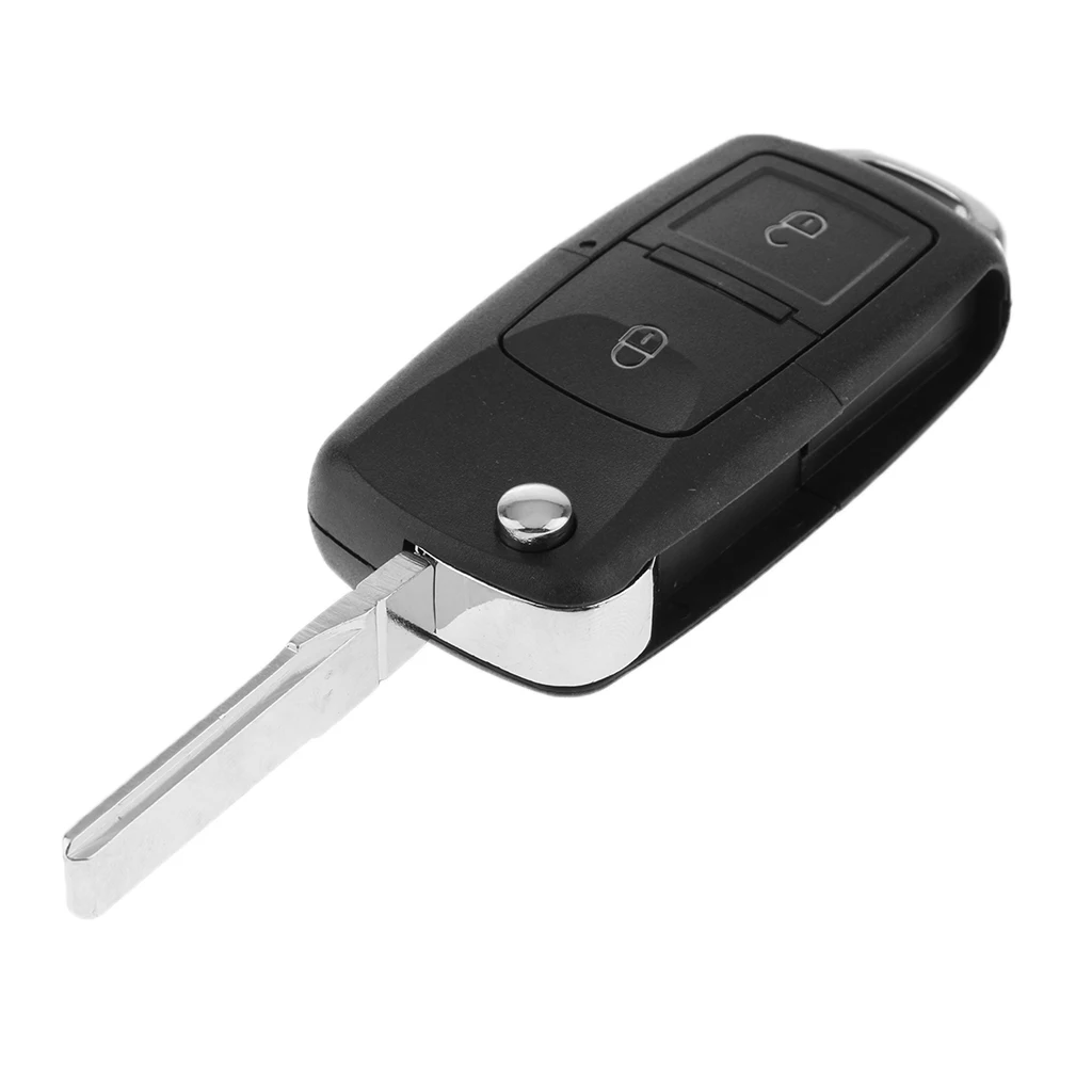 2 Buttons Car Flip Remote Key ID48 Chip For VW Bora Golf MK4 Part Number:1J0959753CT | Автомобили и мотоциклы