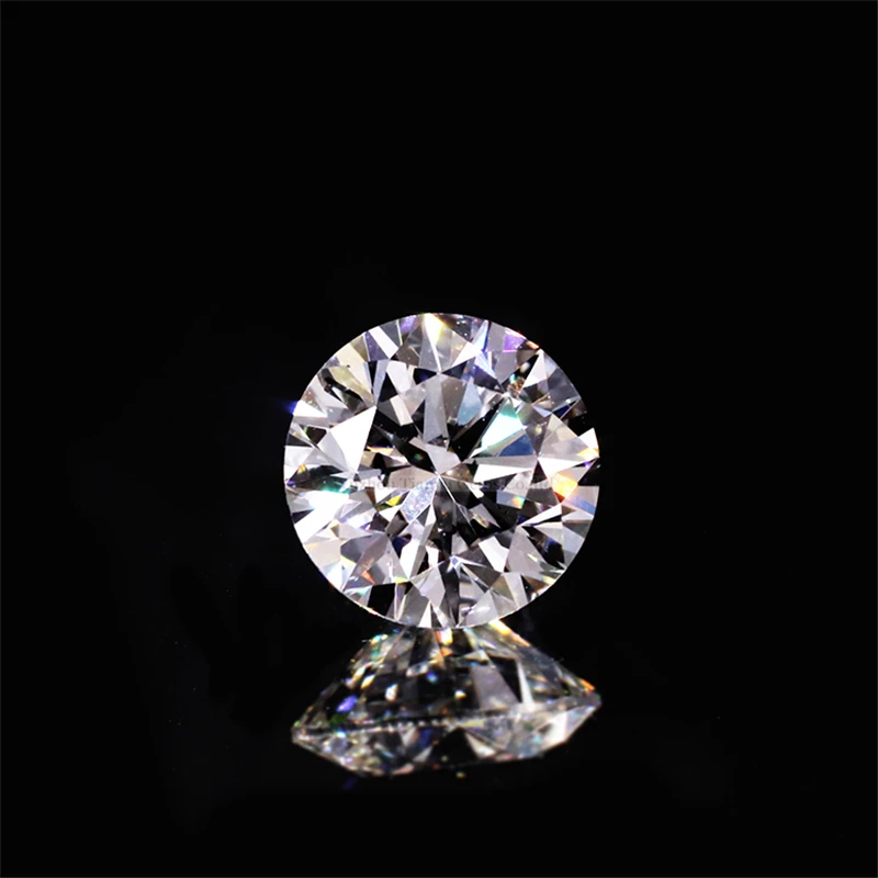 Tianyu Gems Lab выросшие бриллианты HPHT 2.39CT H VS2 3EX Круглые из синтетических бриллиантов CVD