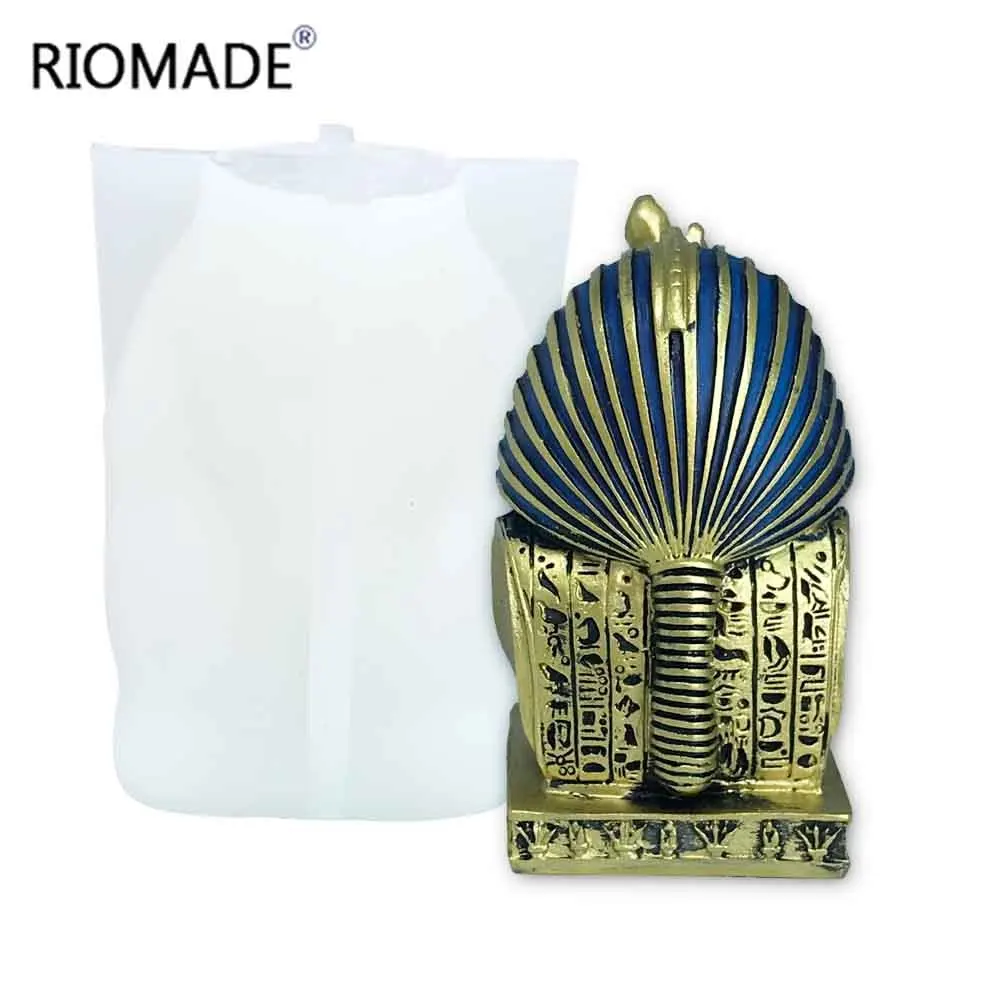 Египетского фараона Силиконовые свечи формы для Древнего Египта стили