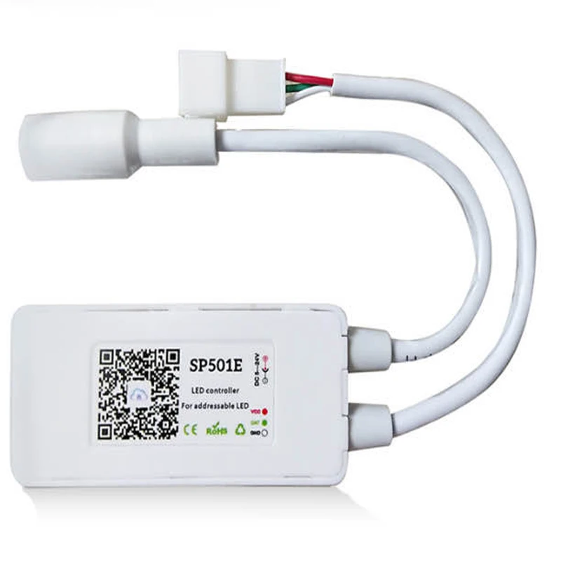 SP501E Alexa Google Home умный дом светодиодный Wi Fi SPI управление голосовое для WS 2811 2812 2815 SK6812