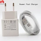 Оригинальное быстрое зарядное устройство Huawei ЕС QC 2,0 адаптер для быстрой зарядки usb type c кабель для Huawei Honor 9 nova 2 3 3e 4 5e p20 lite P9 P10