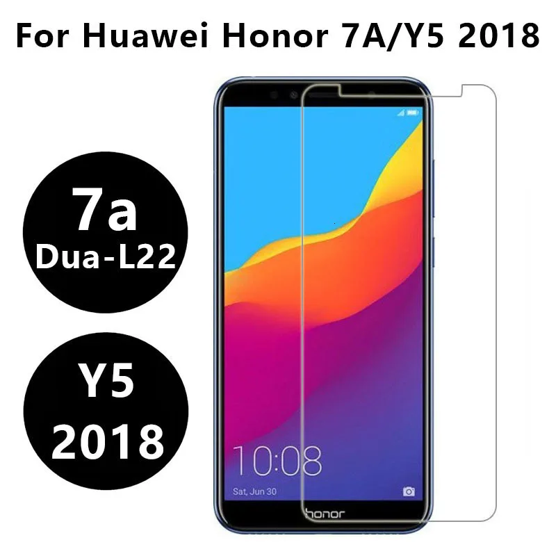 

Закаленное стекло для Huawei Y5 Honor 7a, защитное стекло Dua L22 5,45, Защита экрана для Honor7a 7 A A7 Y 5 5y Y5, пленка 9h