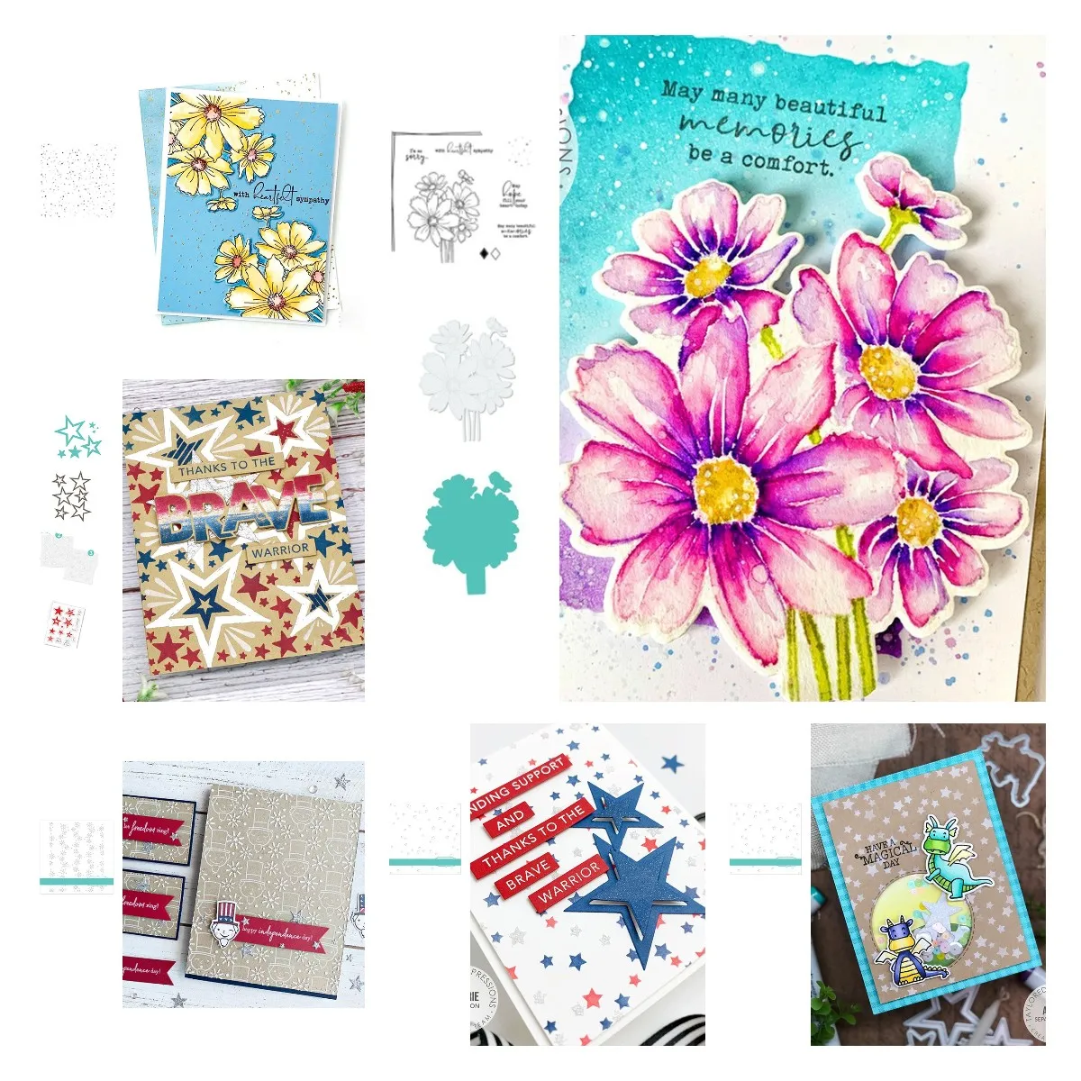 

Flower Plant Star Stamps And Dies New Arrival 2021 Scrapbook Dariy Decoration Stencil Embossing Template Diy Make Albums Gift