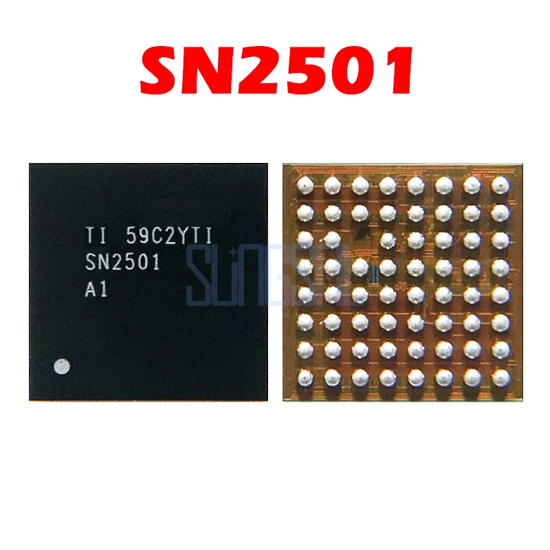 

5 шт./лот U3300 SN2501A1 63pin TIGRIS T1 зарядное устройство ic чип для iphone 8 8plus X BGA чипсет