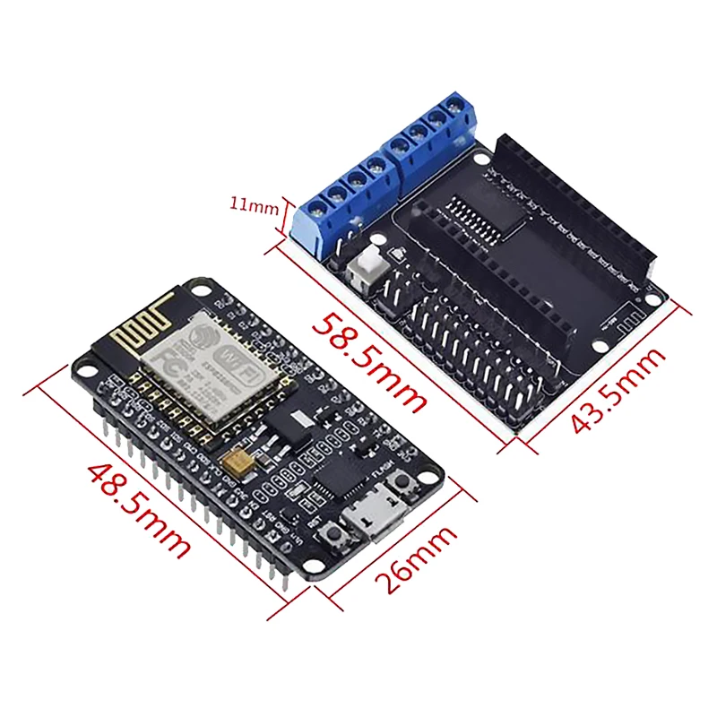 ESP-12E CP2102 NodeMcu Lua V2 беспроводной модуль Wifi Интернет вещей (IOT) макетная плата на основе ESP8266 Micro USB к TTL