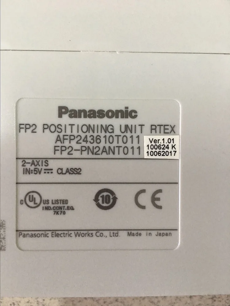 PANASONIC PLC модуль PN2AN пятно наличии AFP243610T011 FP2 PN2ANT011 Используется хорошо в состоянии