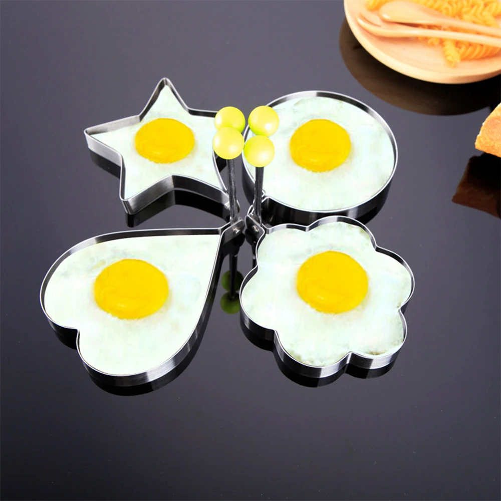 Толстая форма для омлета из нержавеющей стали яиц печенья домашний маленький