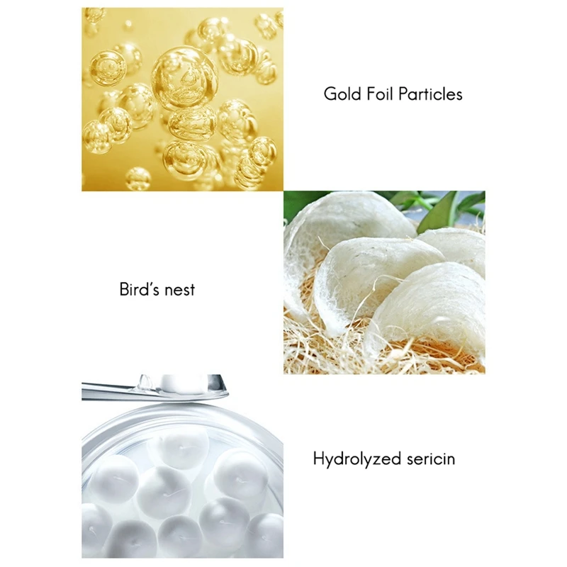 

MOXIE GIRLZ Protein Peptide Essence Firming Skin Anti-Wrinkles Skin Care Golden Protein Lines Pure Collagen Whitening Face Serum