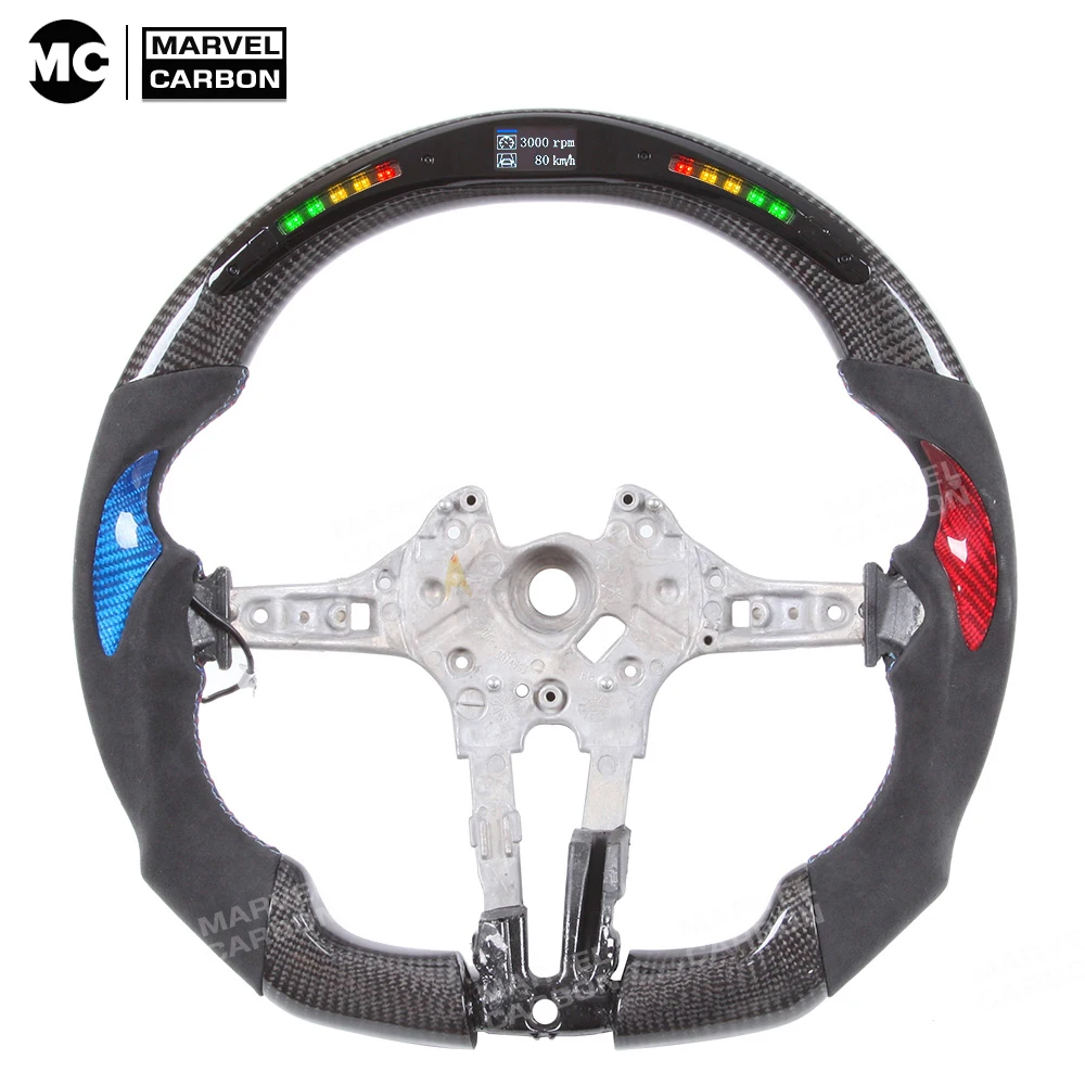 

ЖК-дисплей из углеродного волокна для рулевого колеса, совместимый с BMW