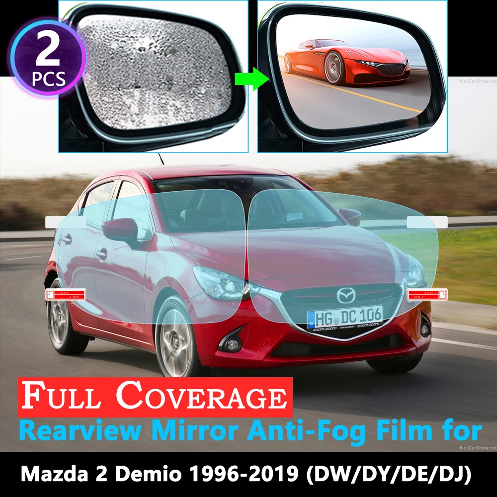 Полноразмерная противотуманная пленка для Mazda 2 Demio DW DY DE DJ 1996 ~ 2019 Автомобильное