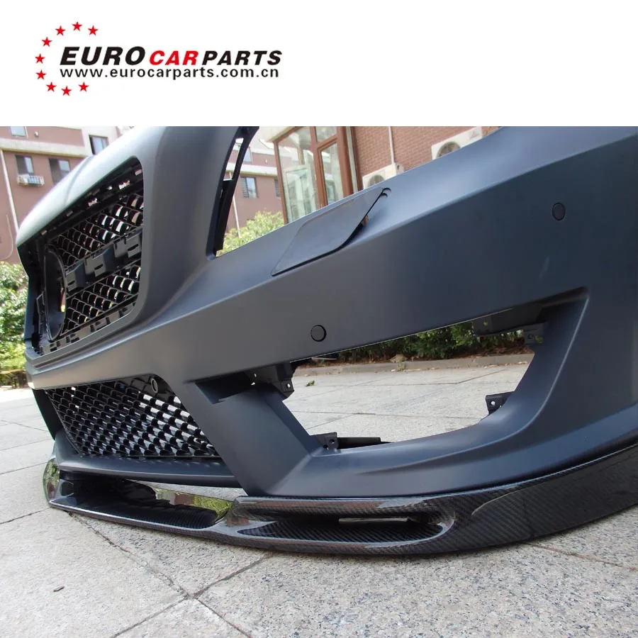 Карбоновая Передняя юбка finber для cls63 w218 карбоновая передняя губа передний бампер