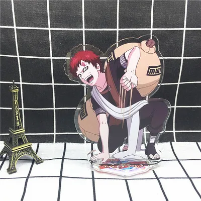 30 Брелок в стиле аниме Наруто Jiraiya Sabakuno Gaara Саске Хатаке Какаши Hoshigaki Kisame милый забавный мультфильм акриловый брелок - Цвет: 30