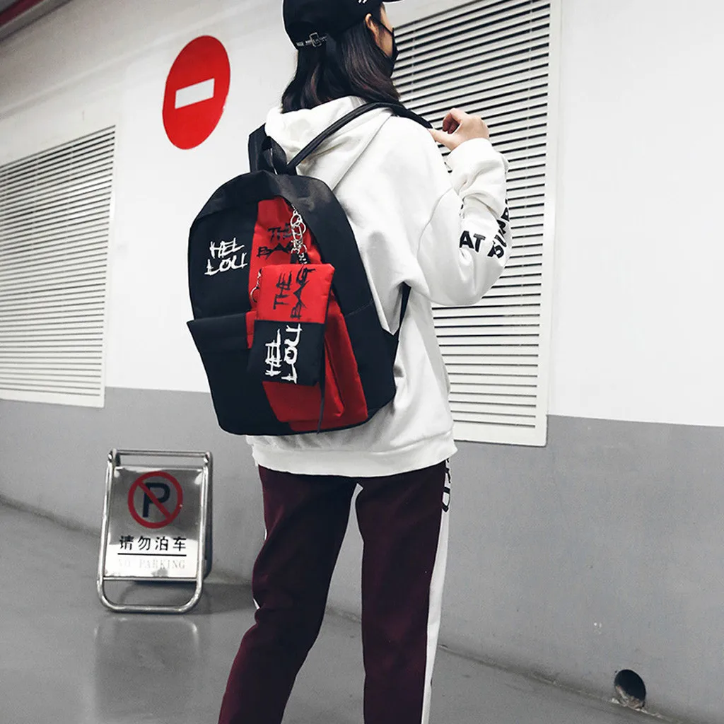 Рюкзак для путешествий 2019 Весна Лето Новая мода женщин большой емкости кампуса