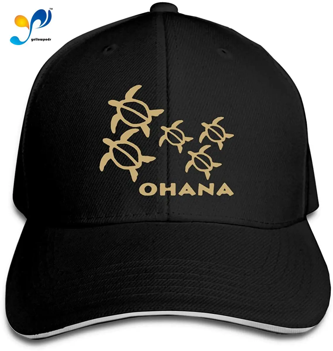 

Woman Boy Fashion Pointed Cap Cowboy Ohana Honu Hawaiian Sea Turtle