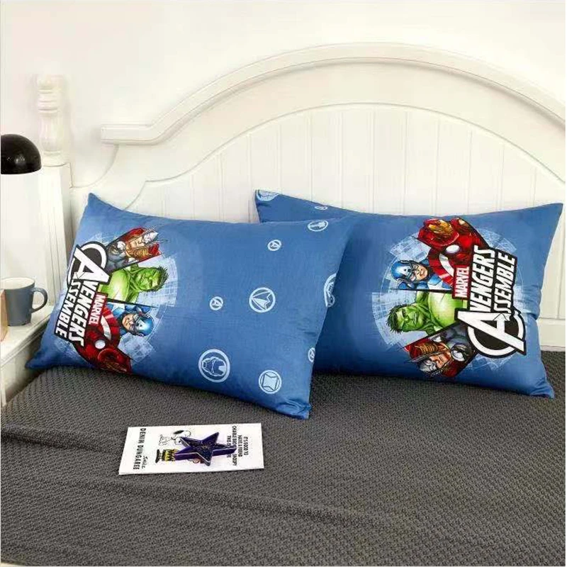 Наволочки из хлопка Disney 2 шт. наволочки с изображением Мстителей Человека паука