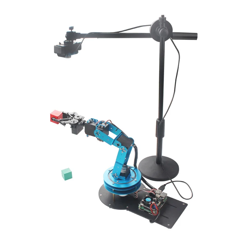 Bestellen 6DOF Robotic Arm Mechanische Arm Mit HD Kamera WiFi Control Für Python Raspberry Pi ArmPi Unfinished