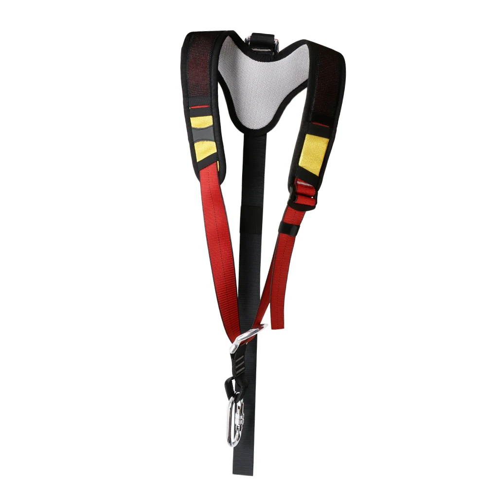safety shoulder strap sling with carabiner for rock climbing harness equip free global shipping
