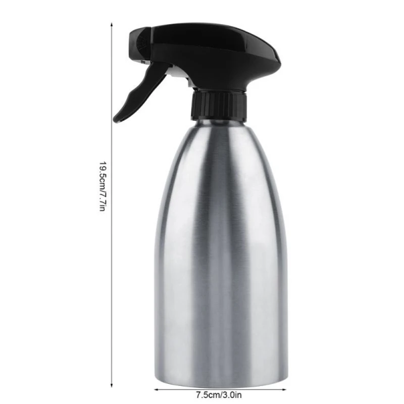 

Stainless Steel Spray Bottle Oil Sprayer Oiler Water Pump Gravy BBQ Sprayer Cooking Tool Can Pot Cookware Kitchen Gadget