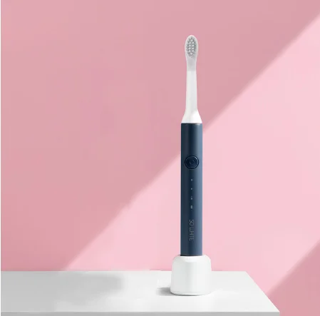 Xiaomi so white sonic автоматическая электрическая зубная щетка sonic are Ultra sonic зубная щетка USB перезаряжаемая Электронная зубная щетка для взрослых - Цвет: blue color