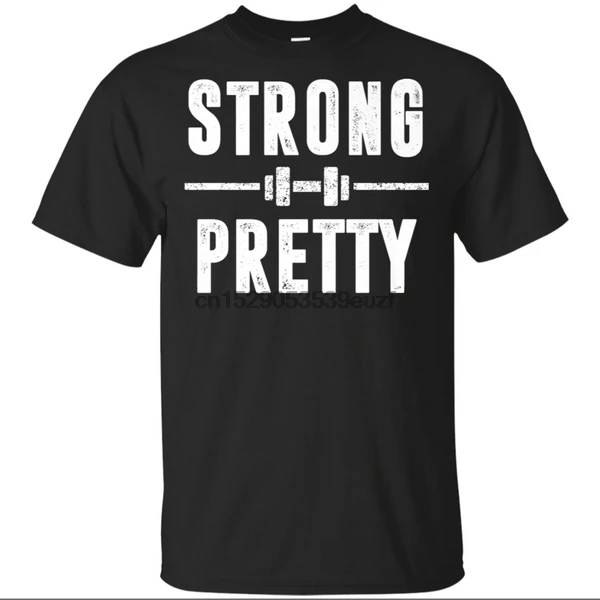 Забавная тренировочная рубашка сильного и красивого черного цвета футболка в