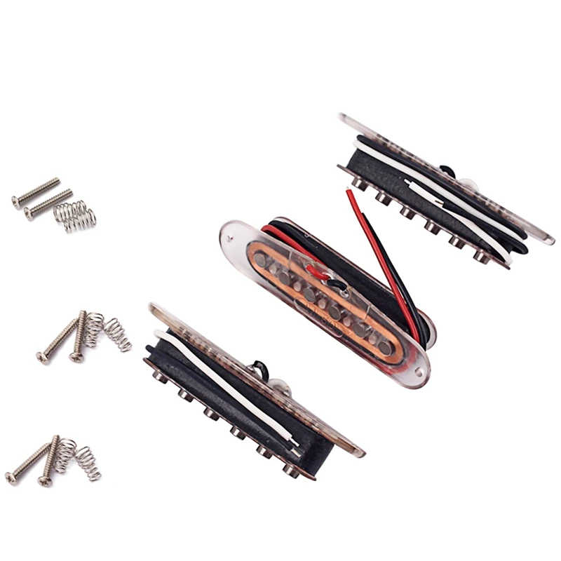 3 шт./комплект 48/50/52 гитар ЗВУКОСНИМАТЕЛИ ДЛЯ Stratocaster Strat/сквирер запчасти для
