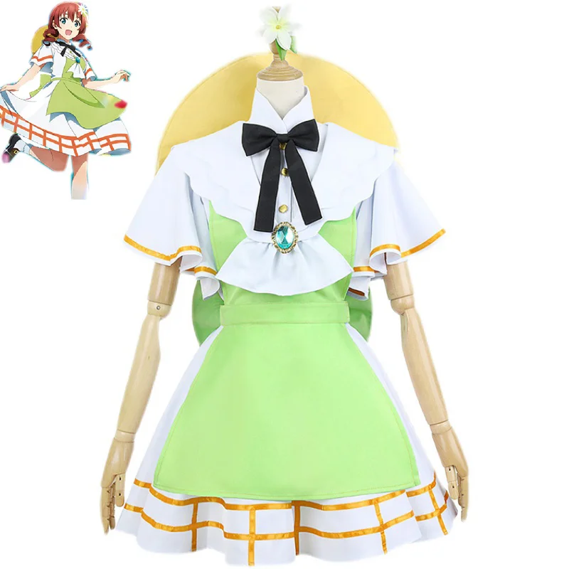 

Anime Love Live! Nijigasaki High School Idol Club Emma Verde Cosplay Costumes Women Cute Dress Halloween Uniforms Custom Made