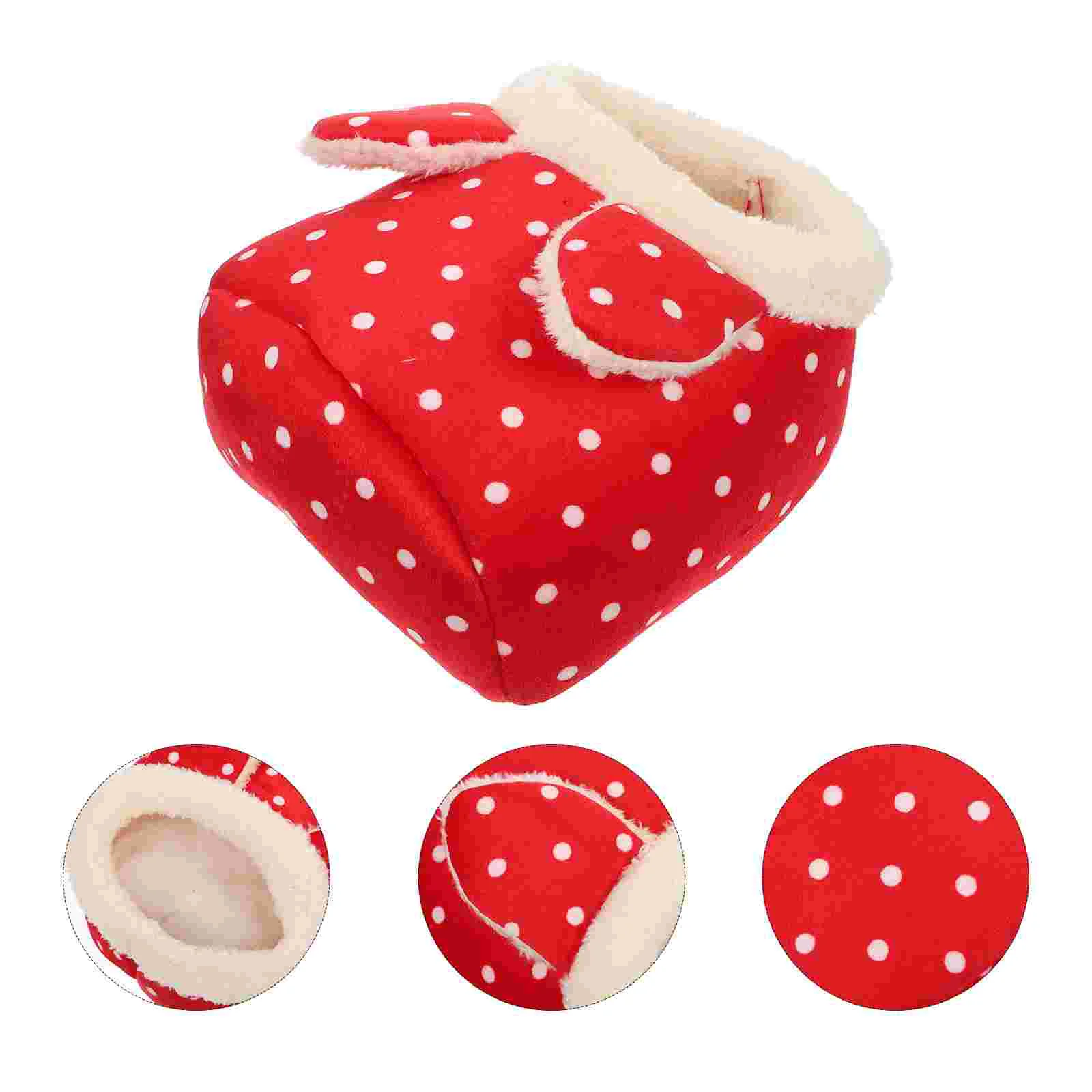 

1Pc Adorable Hamster Nest Pet Sleeping Nest Rabbit Nest Warm Preservation Nest