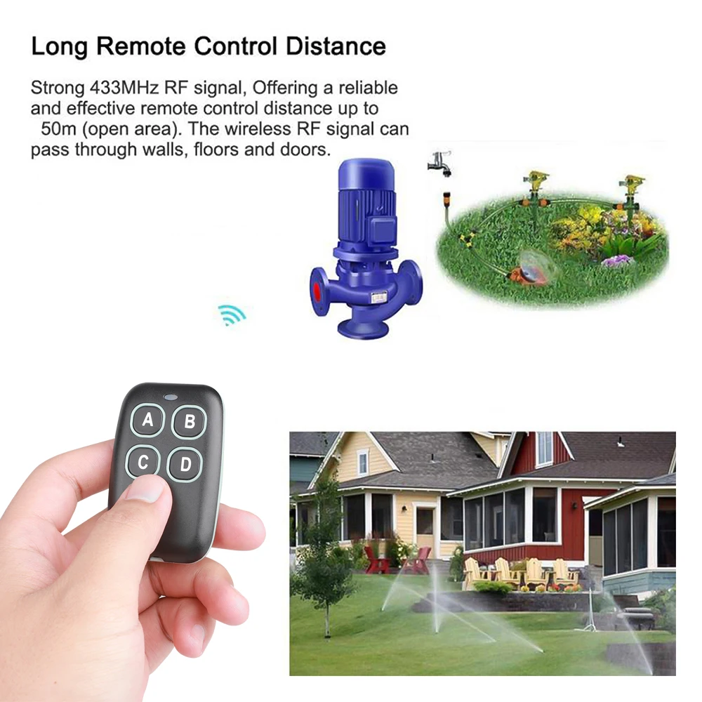 Пульт дистанционного управления для дверей гаража 433 92 МГц