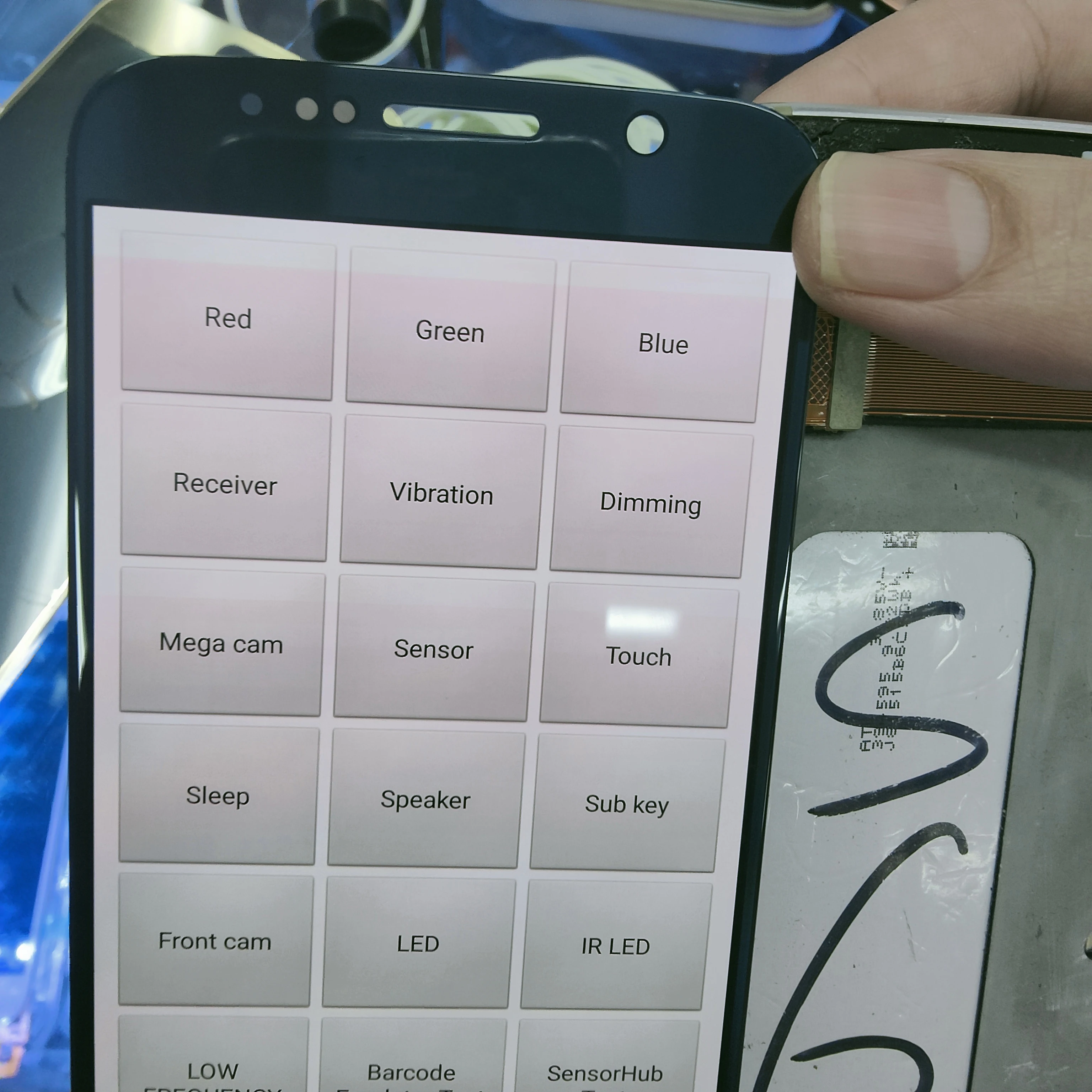 С большим ЖК-дисплеем для SAMSUNG S6 G920 G920F G9200 дисплей с сенсорным экраном сменный