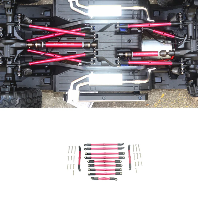 Передний/задний регулируемый верхний каркас из алюминиевого сплава/нижний тяга